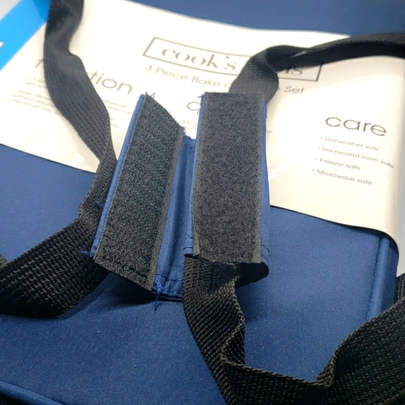 Cook’s Tools 3-Piece Bake & Take Set Navy Blue NWT - Picture 5 of 6